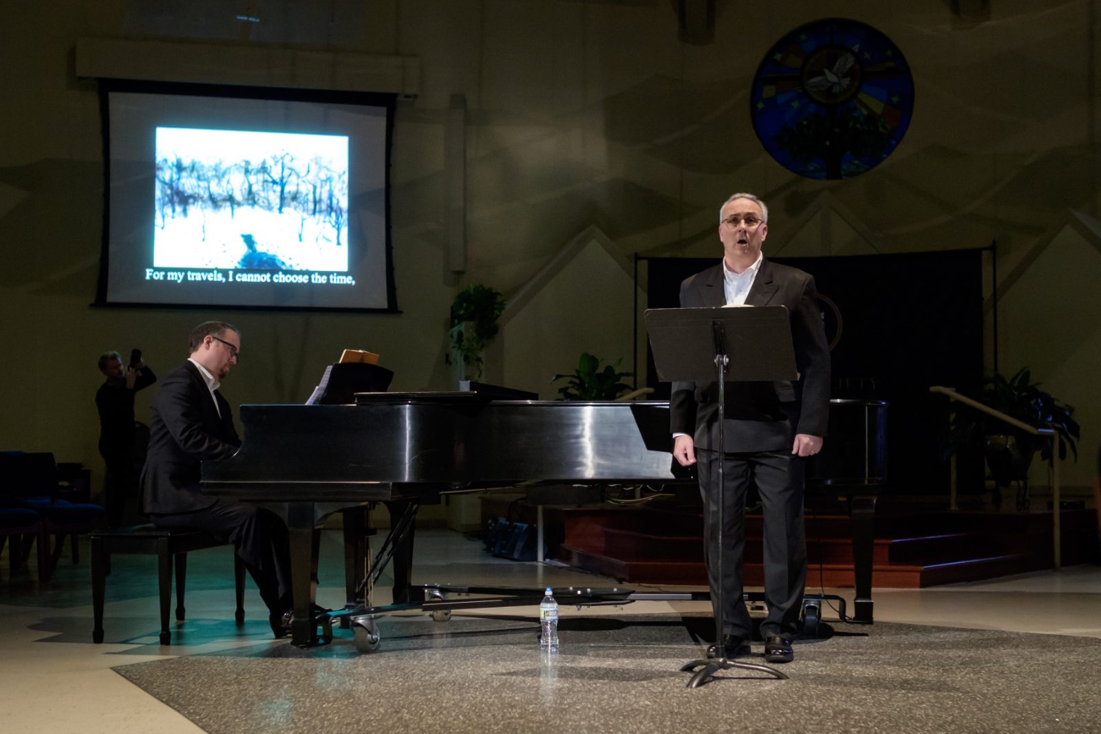 Tenor Robert Petillo performing Winterreise